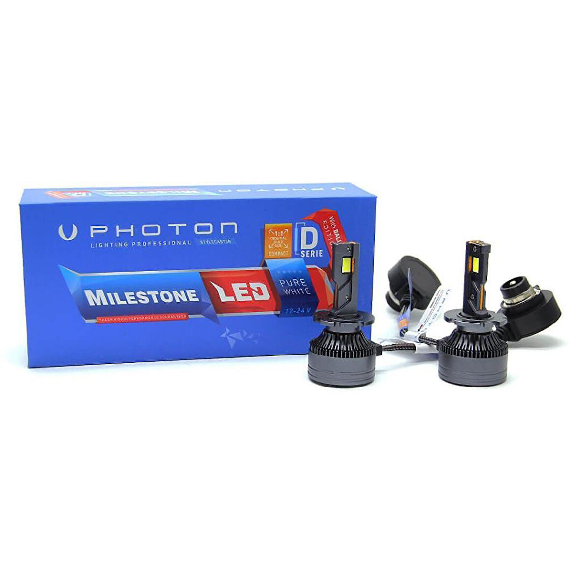 HONDA Civic 2012-2014 ile uyumlu Photon Milestone D4S LED 28000 Lümen 6000 Kelvin