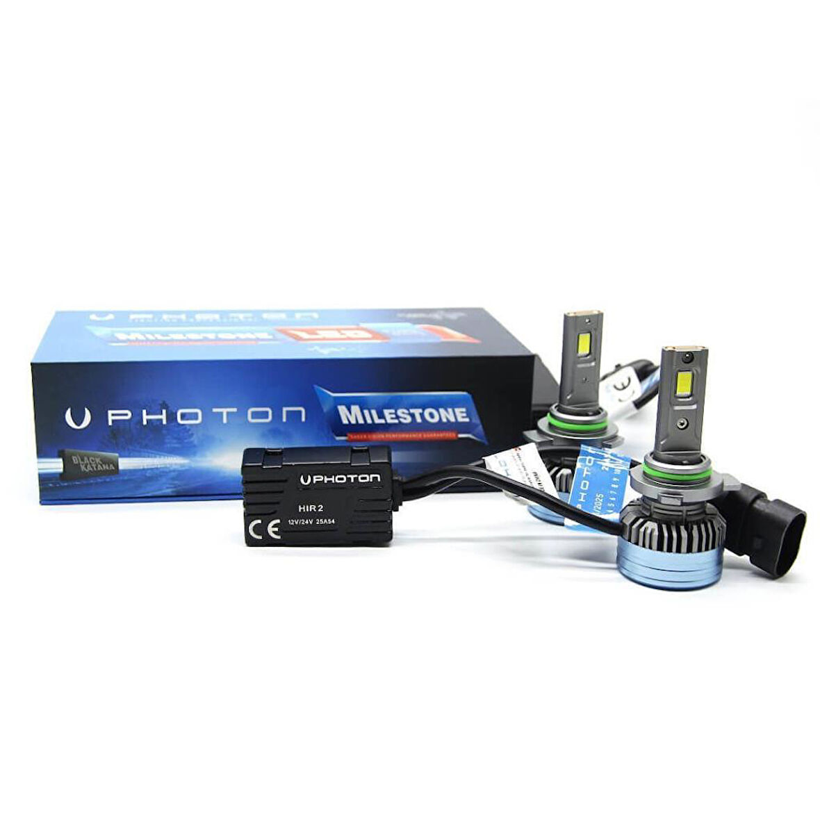 Photon MILESTONE HIR2 9012 30000 Lumens BLACK KATANA EDITION