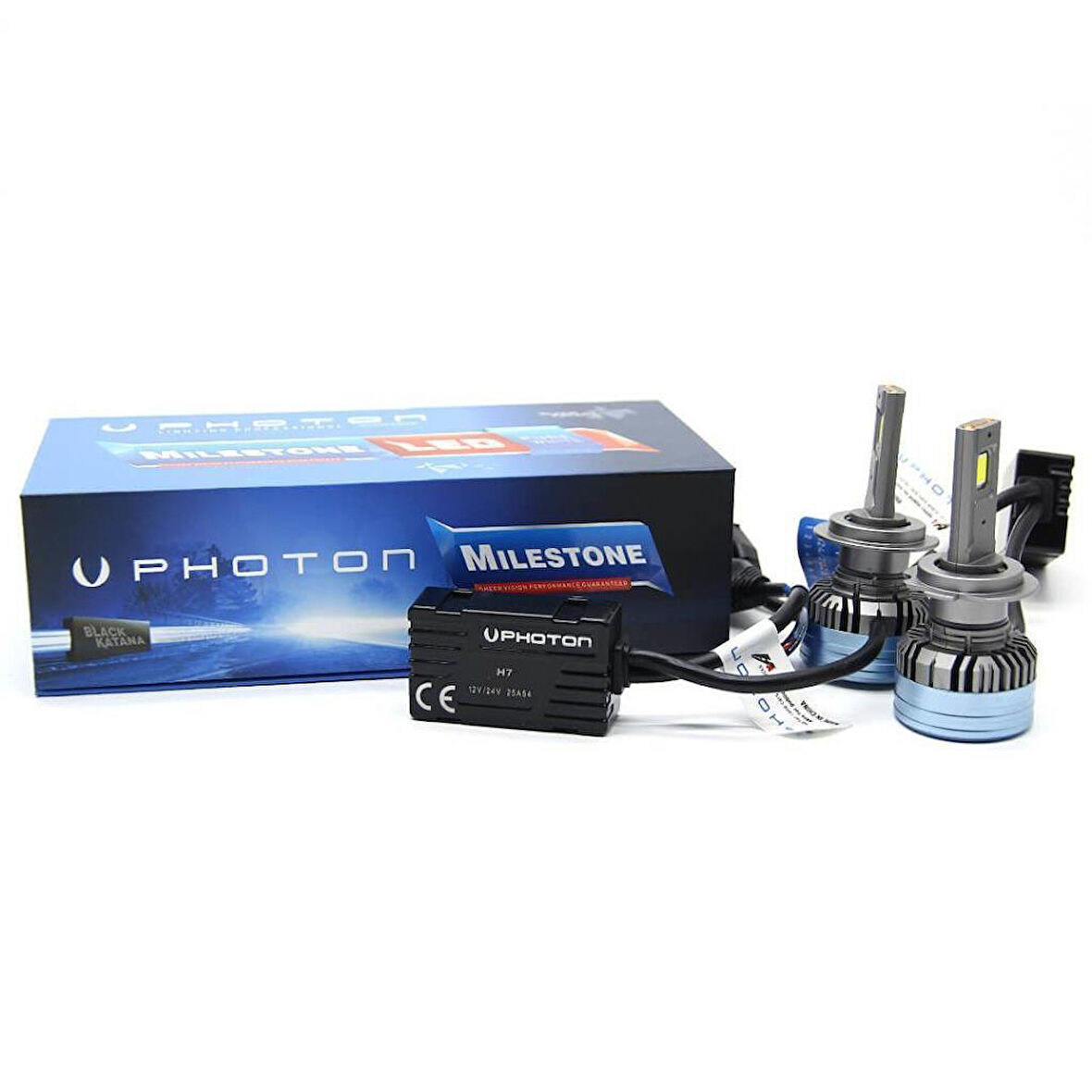 Photon MILESTONE H7 30000 Lumens BLACK KATANA EDITION