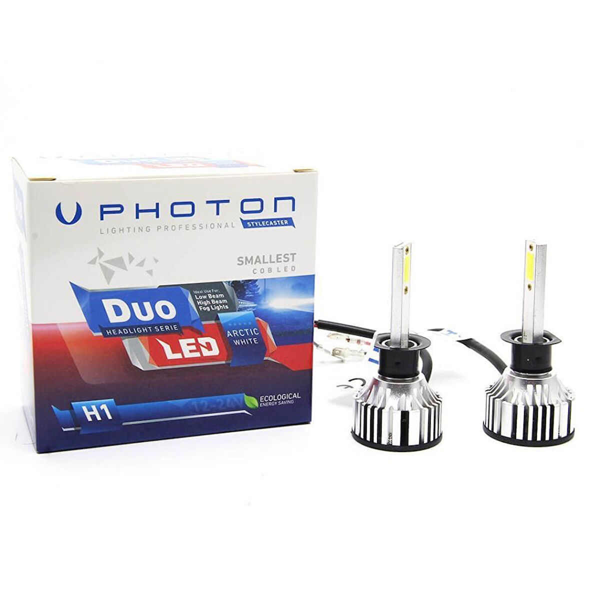 Photon   12000 Lumens DUO H1 12-24V LED HEADLIGHT