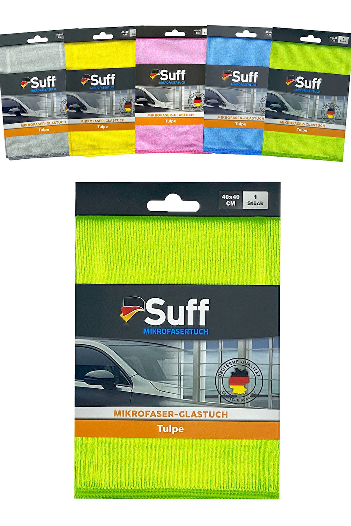 Lale Cam- Ayna Mikrofiber Temizlik Bezi (40X40) 1adet