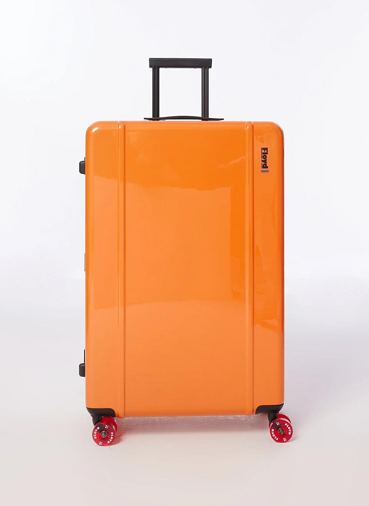 Floyd Turuncu Unisex 50,5x78x29 cm Çekçekli Sert Valiz Trunk - Hot Orange