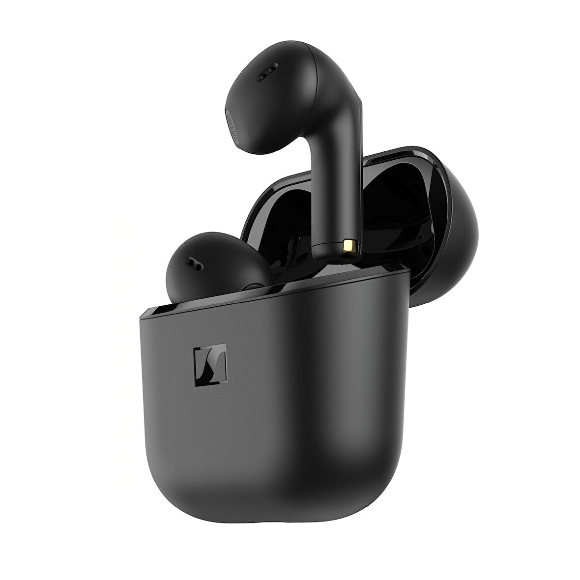 Sennheiser Accentum Open True Wireless 11 mm Dinamik Sürücü, 28 Saat Pil Ömrü, IPX4 Su Sıçramalarına Dayanıklı, Kablosuz Kulak İçi Kulaklık – Siyah