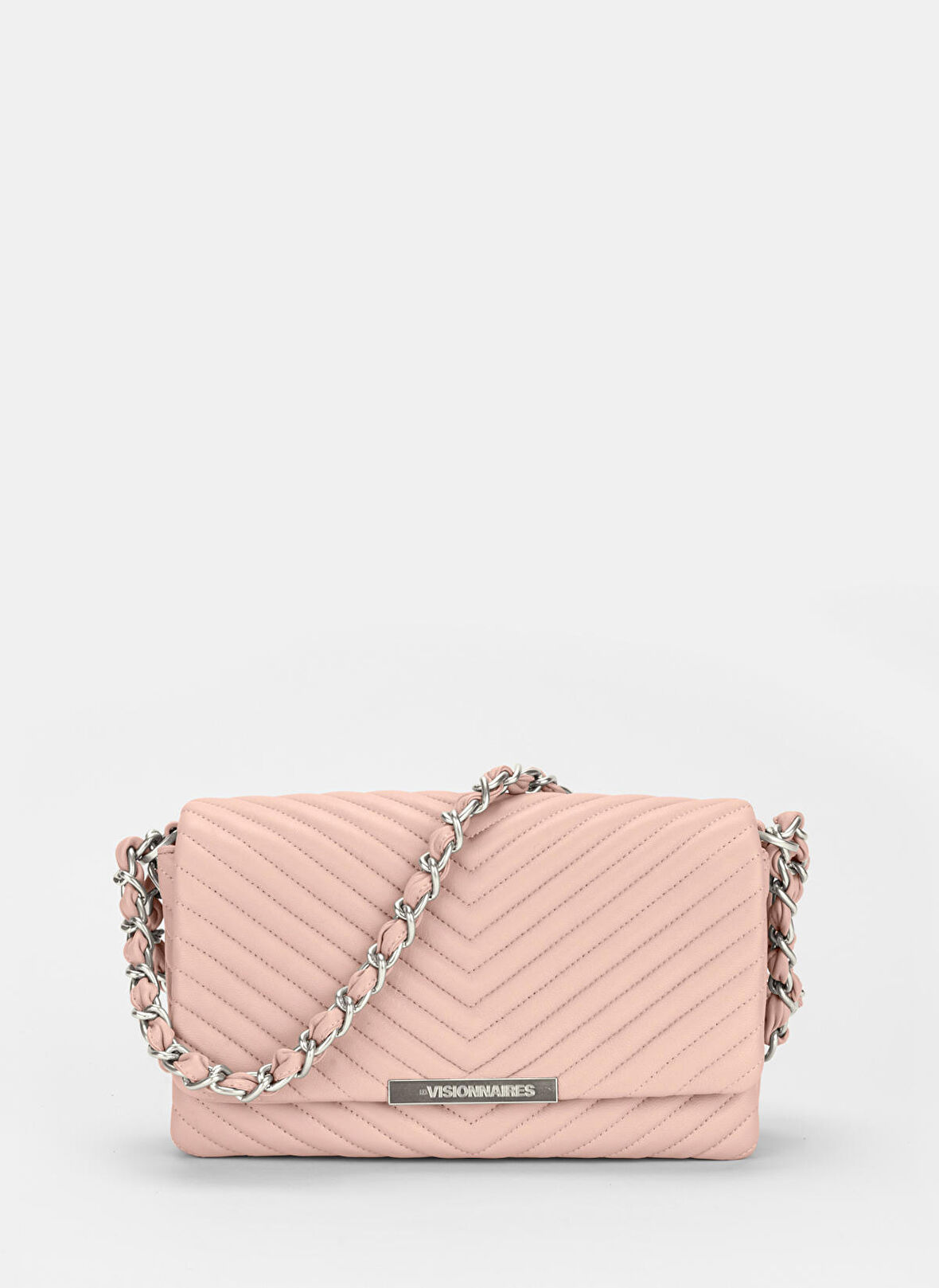 Pembe 17x7x25 Kadın Deri Çapraz Çanta IRISQUILTINGSILKYLEATHER9006