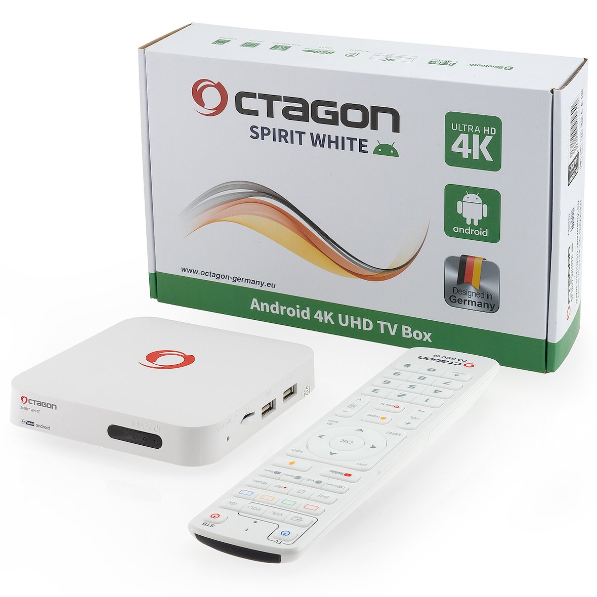 OCTAGON SPIRIT WHITE 4K