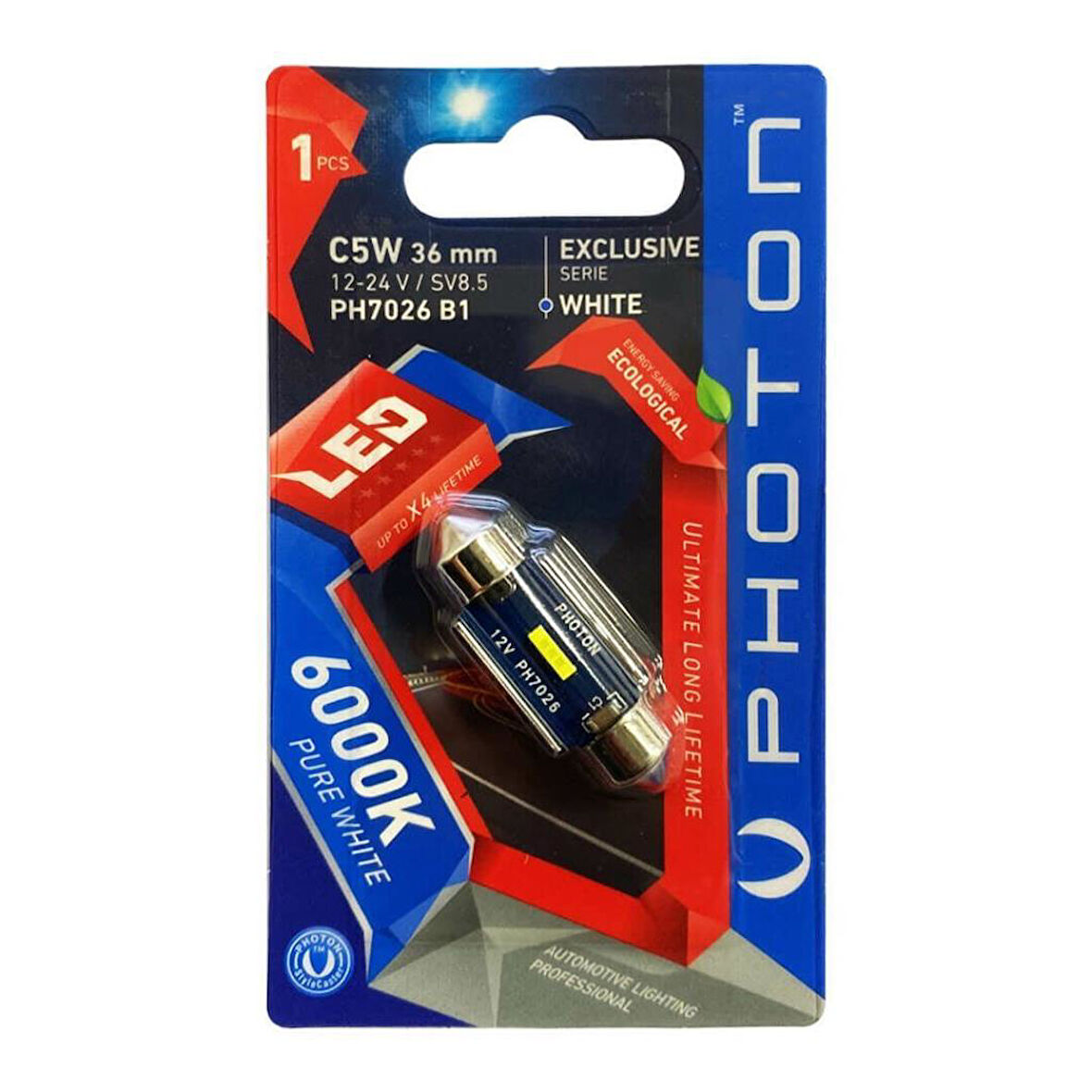 Photon C5W 12-24V 36mm Sofit Exclusive Serisi Can-Bus Led PH7026