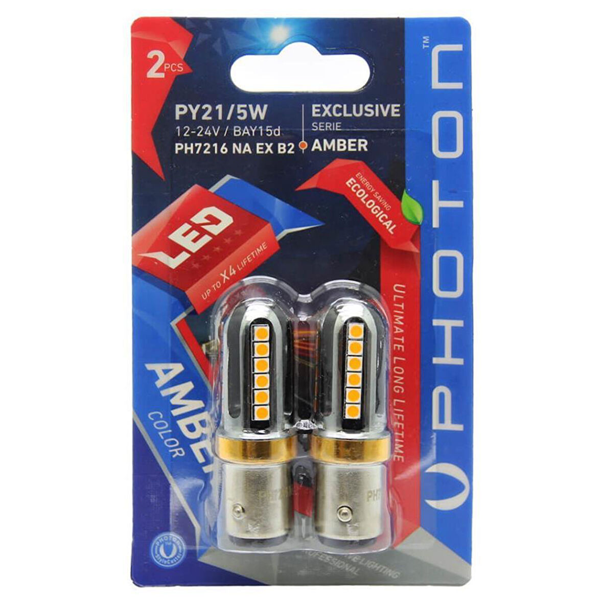 Photon P21/5W Amber (Turuncu) Exclusive Serisi PH7216 NA EX