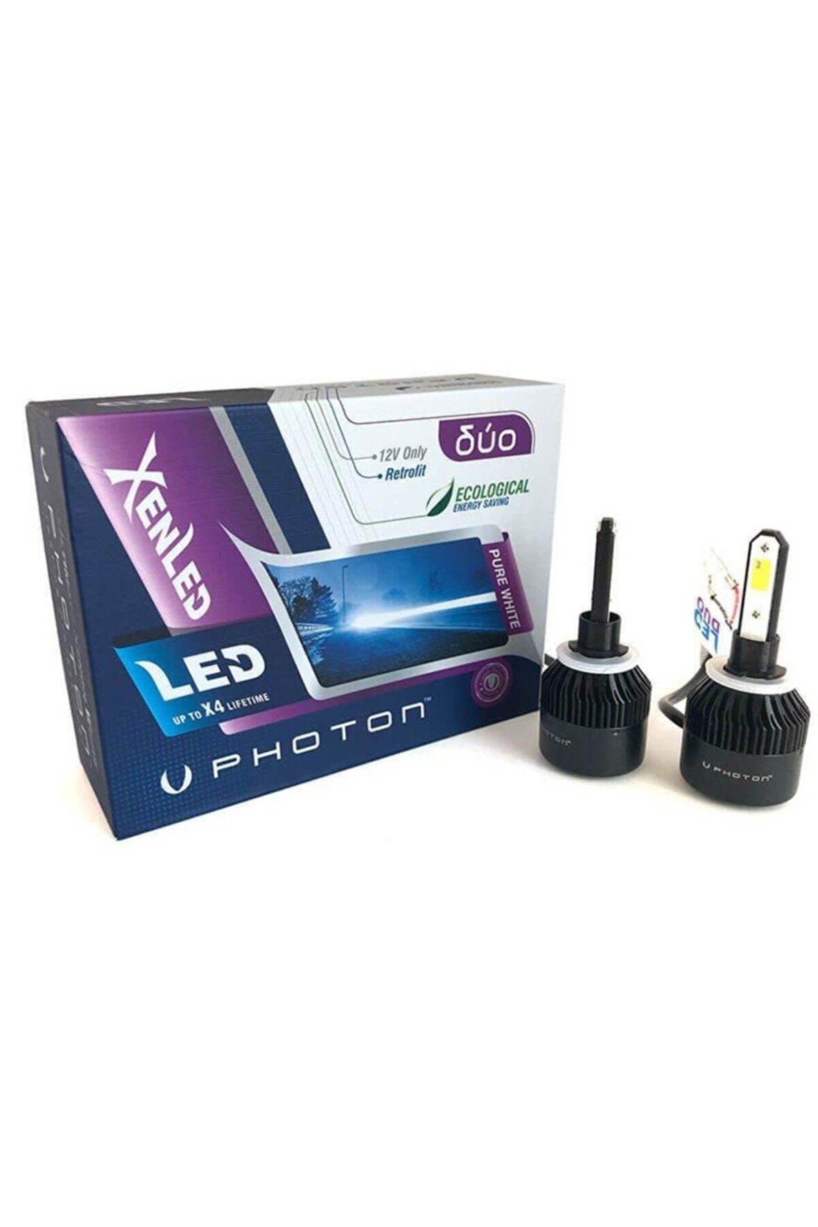 Duo H27 880 Led Xenon 6000 Lümen Headlıght