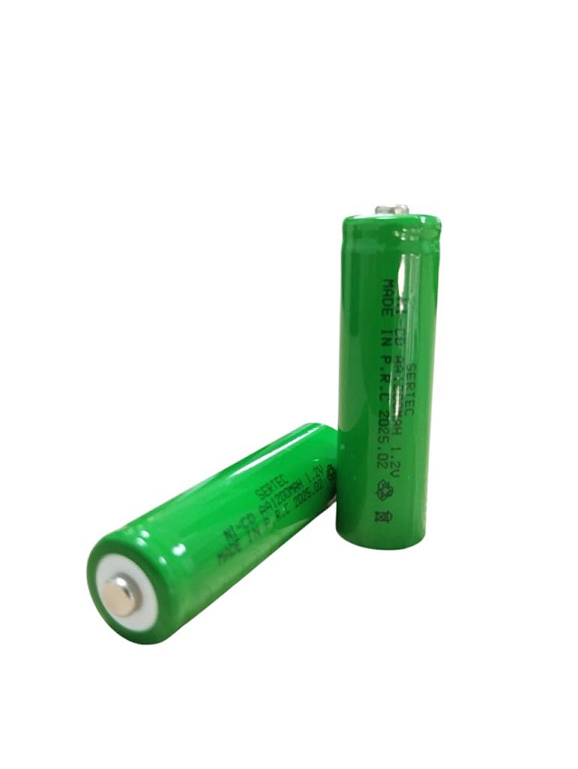 1.2V 1200 Mah - AA - Ni-Cd Şarjlı Pil - (Başlı)