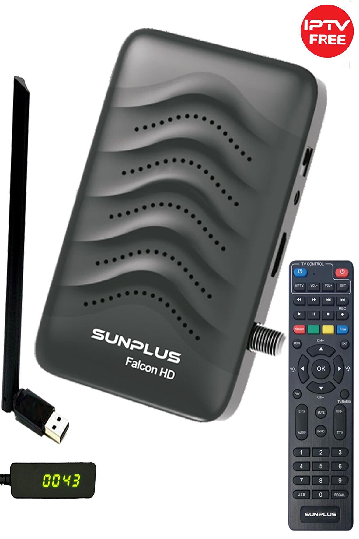 Sunplus Astra Falcon Çanaksız Tv Full Hd Akıllı Kumanda Sinema Paketili Uydu Alıcısı Wifi Anten Hediyeli