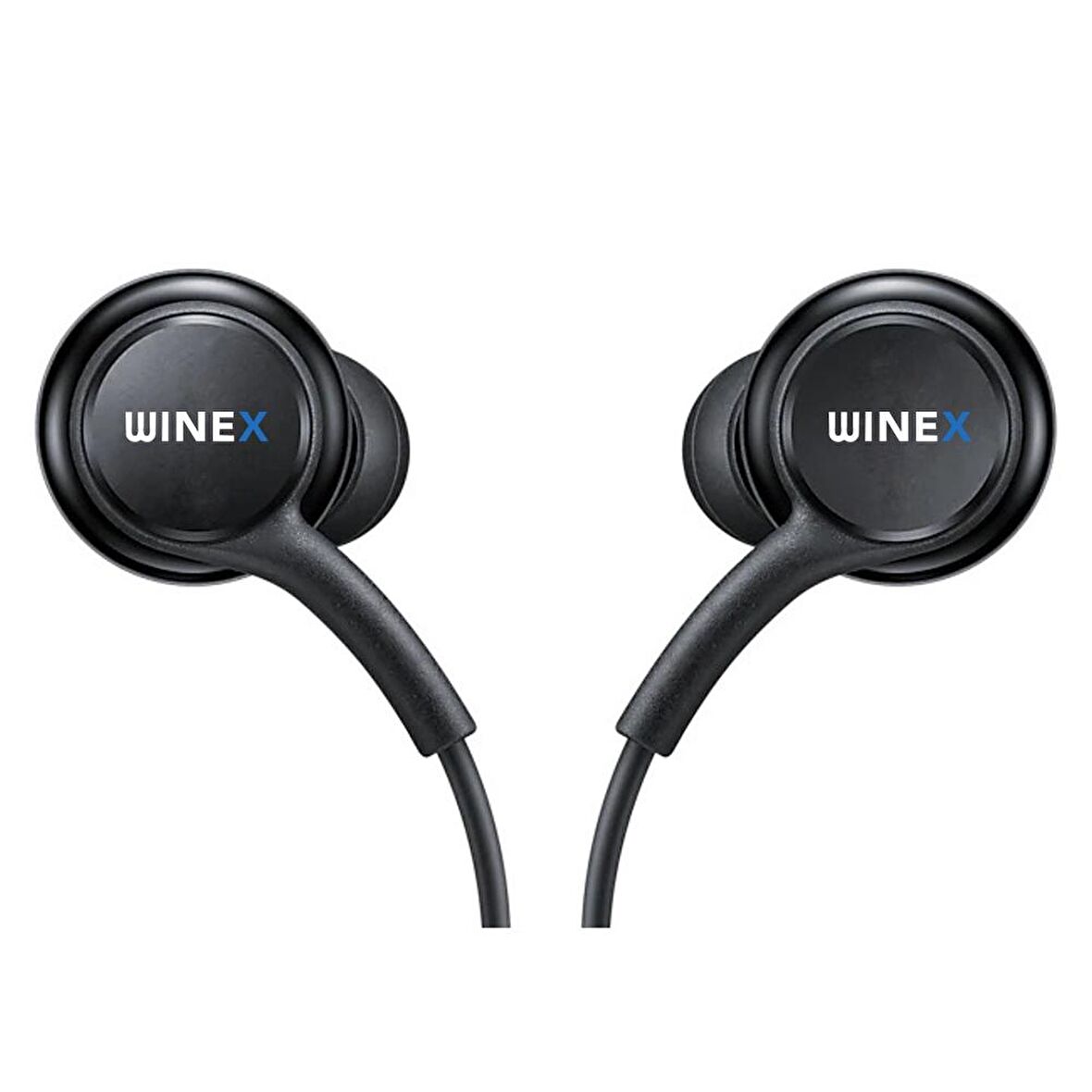 Winex Akg Type-C Mikrofonlu Kablolu Kulaklık Siyah