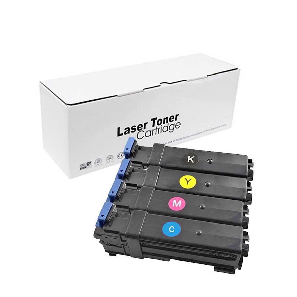 Xerox Phaser 106R01458 - 6128 CMYK Muadil Toner Seti