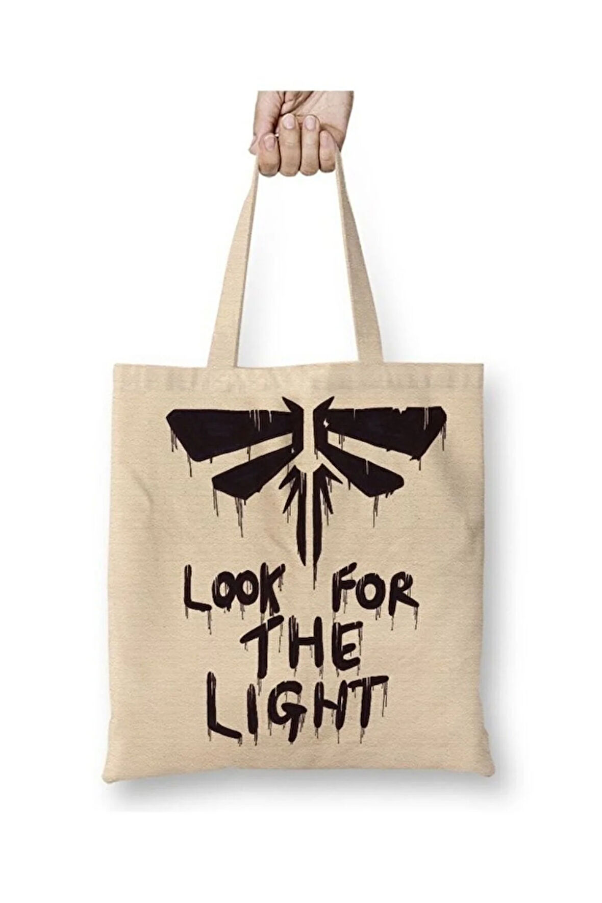 The Last Of Us Bez Çanta Uzun Saplı Alışveriş Çantası Plaj Çantası