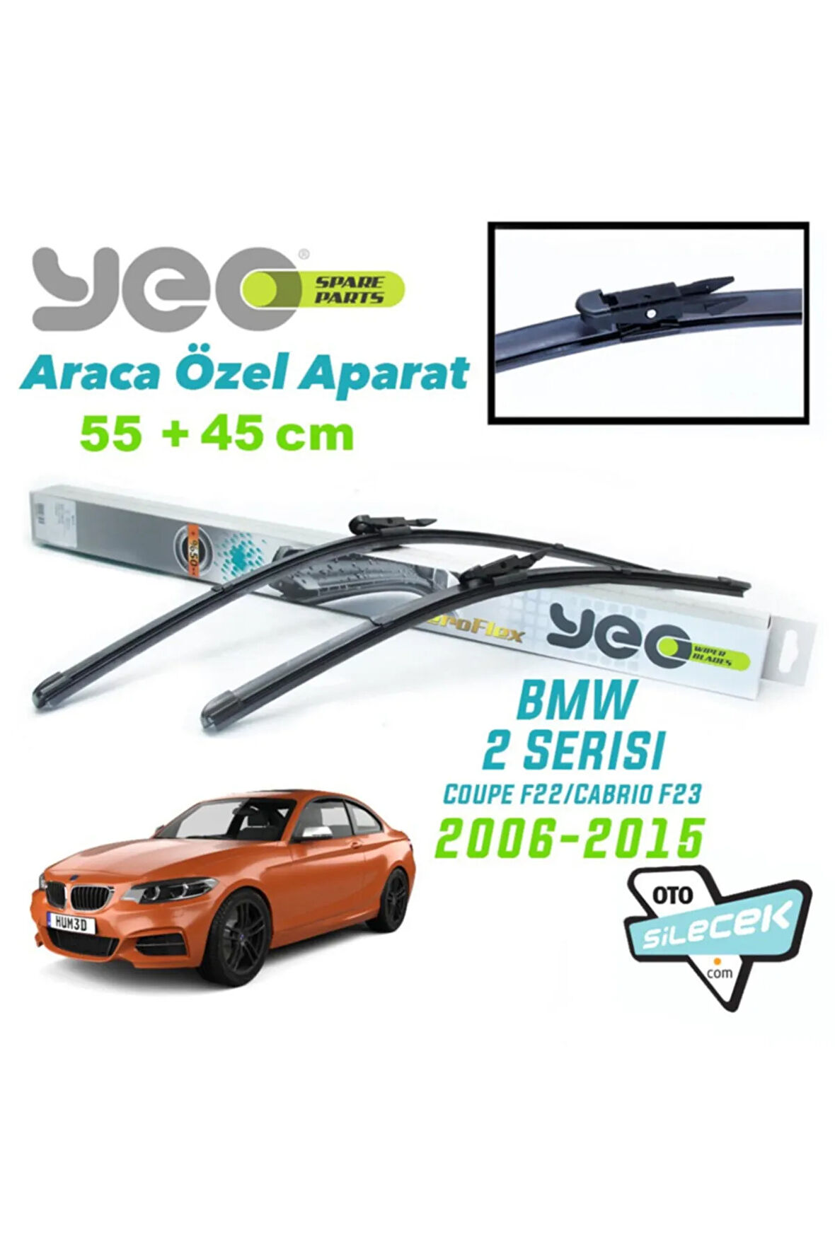 Bmw 2 Serisi Coupe / Cabrio F22 /f23 Silecek Takımı 2013->