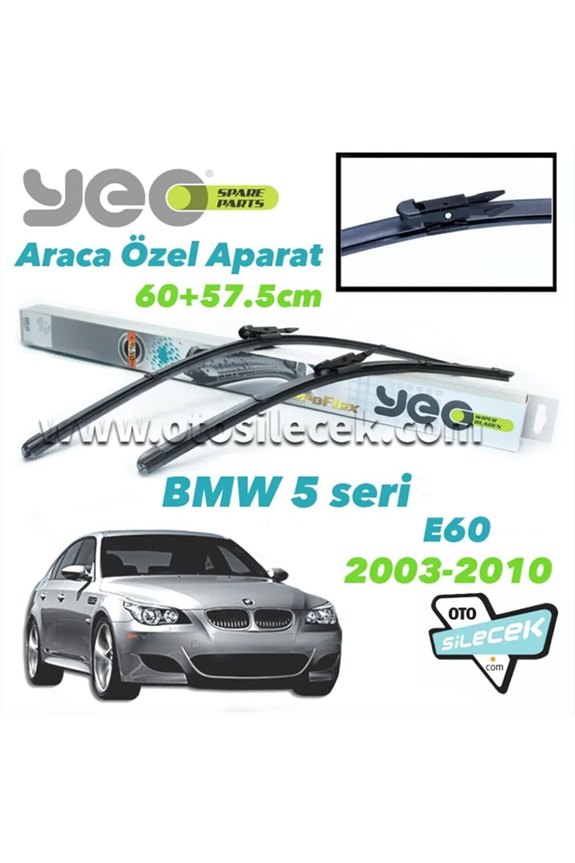Bmw 5? Serisi E60 Silecek Takımı 2003-2010