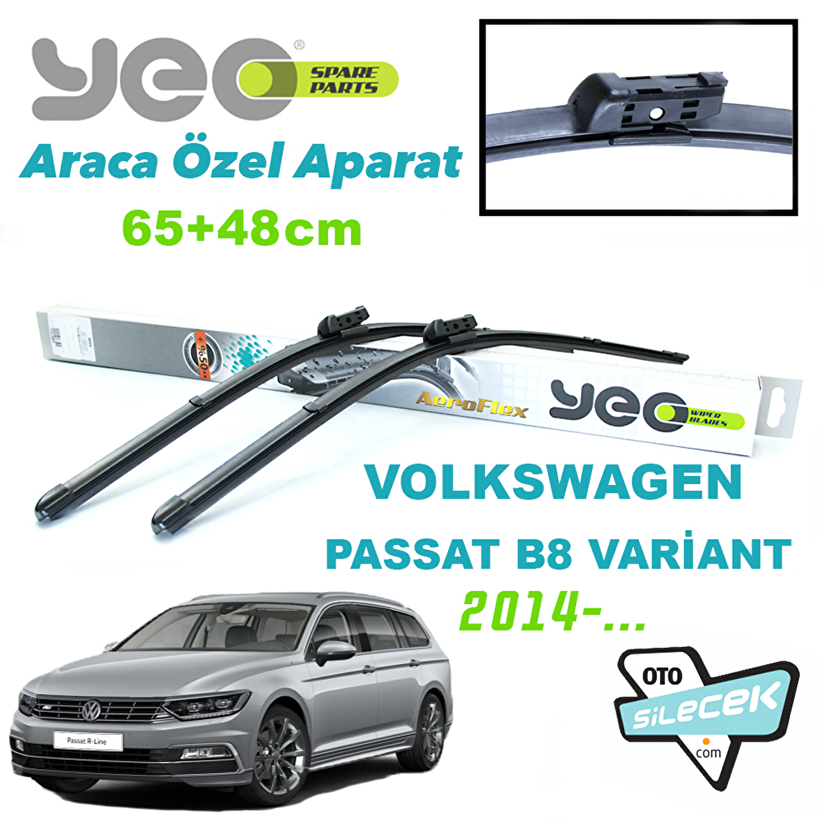 VW Passat B8 Variant Silecek Takımı 2014-...