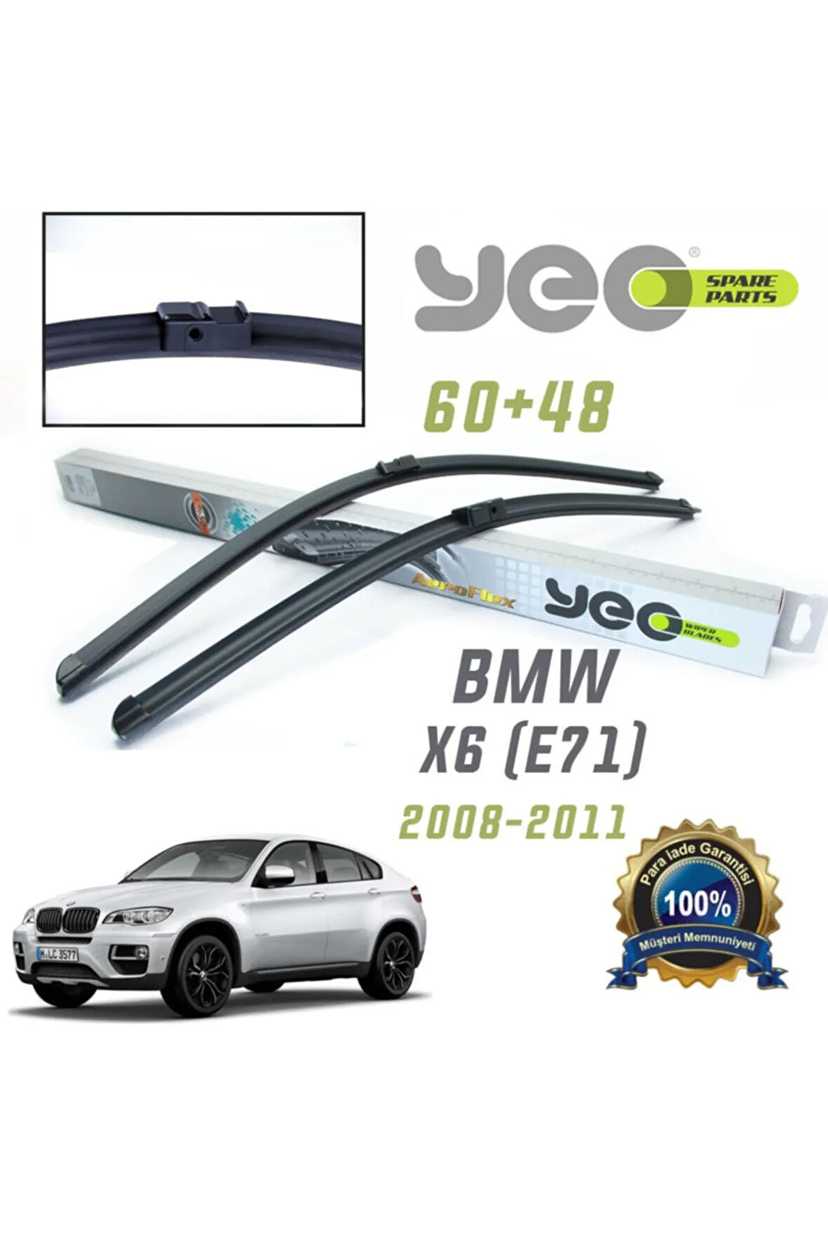 Bmw X6 (e71) Silecek Takımı 2008-2011
