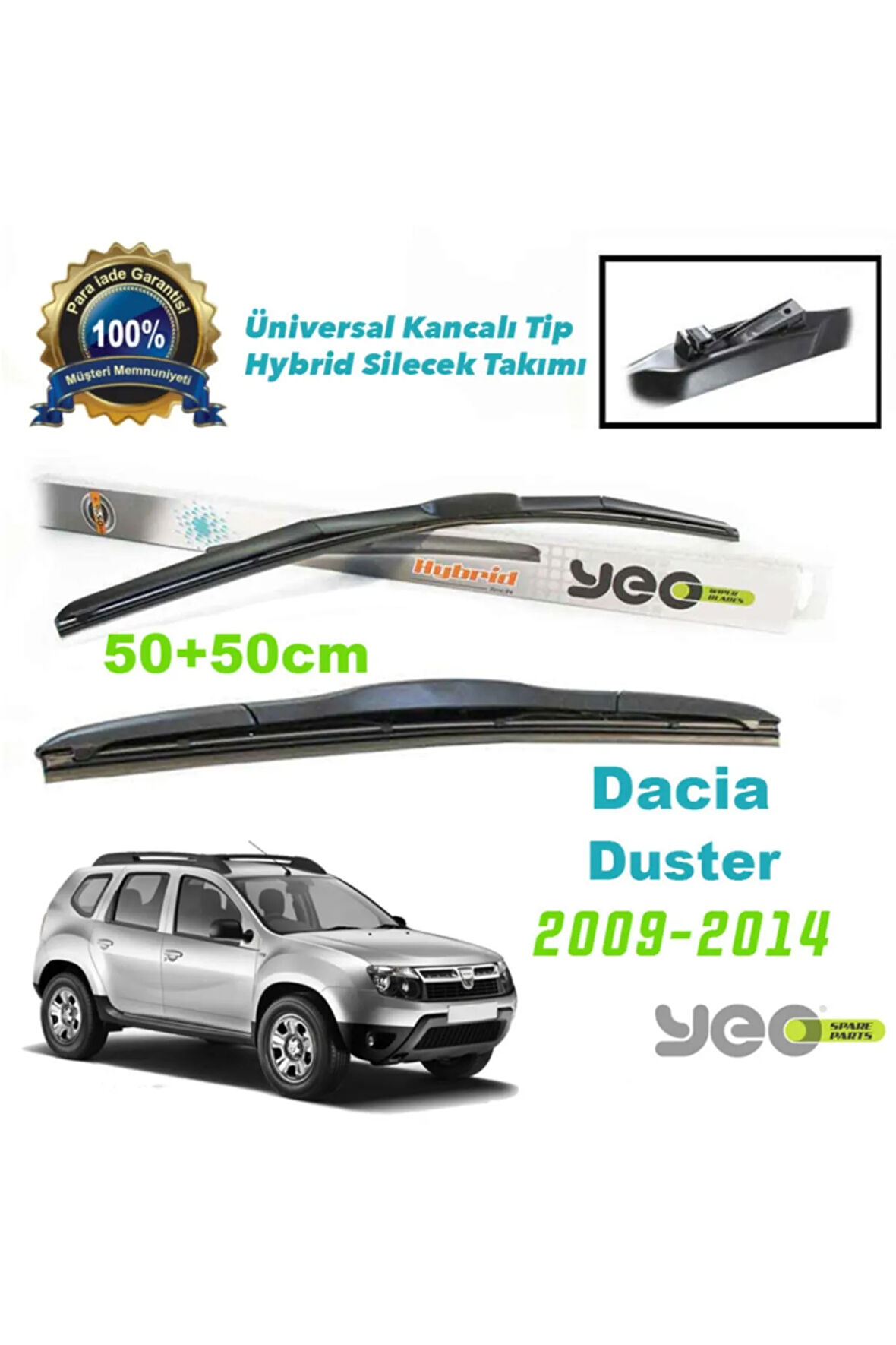 Dacia Duster Hybrid Silecek Takımı 2009-2014