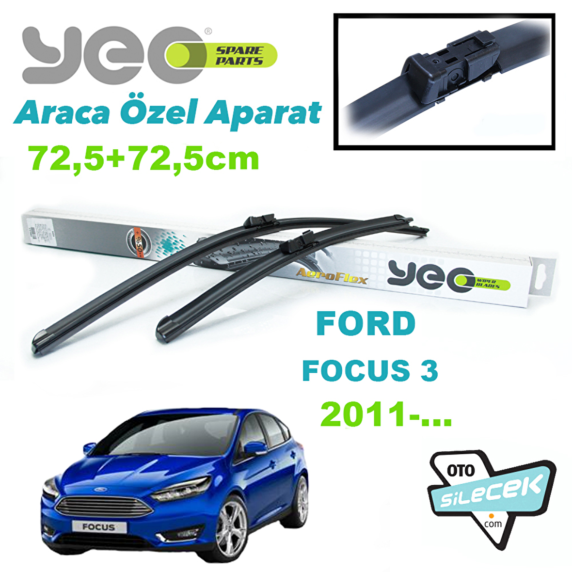 Ford Focus 3 Silecek Takımı YEO 2011-...