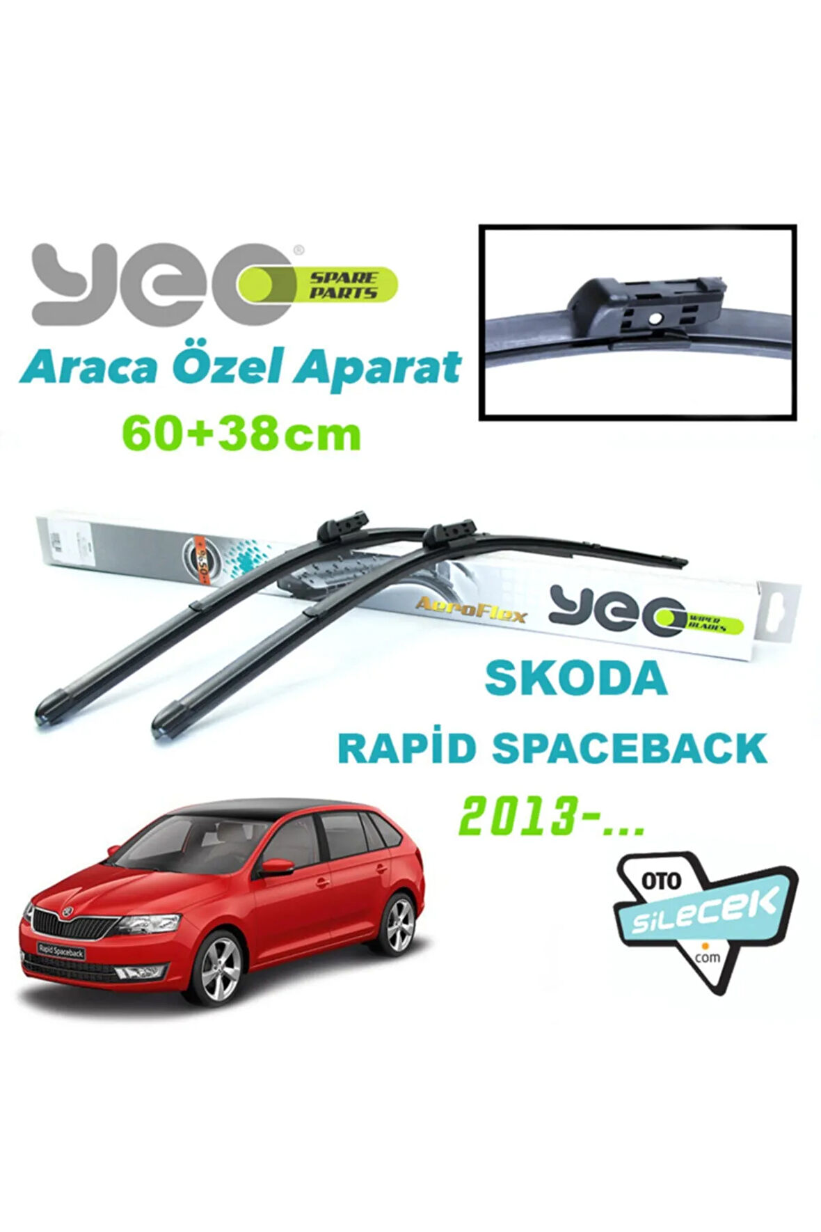 Skoda Rapid / Rapid Spaceback ( Nh3) Silecek Takımı 2013-...