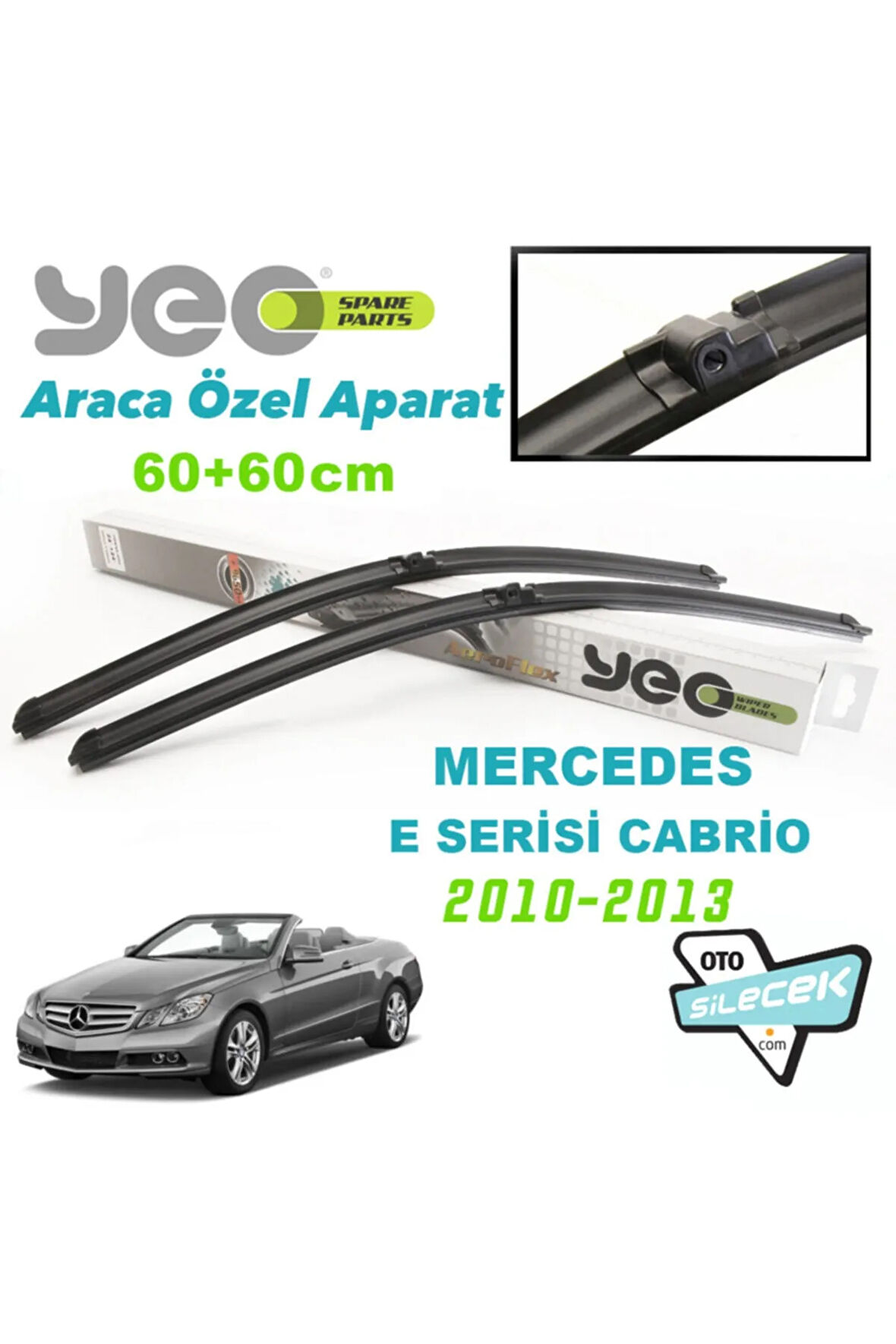 Mercedes E Seri Cabrio Silecek Takımı Aeroflex 2010-2013