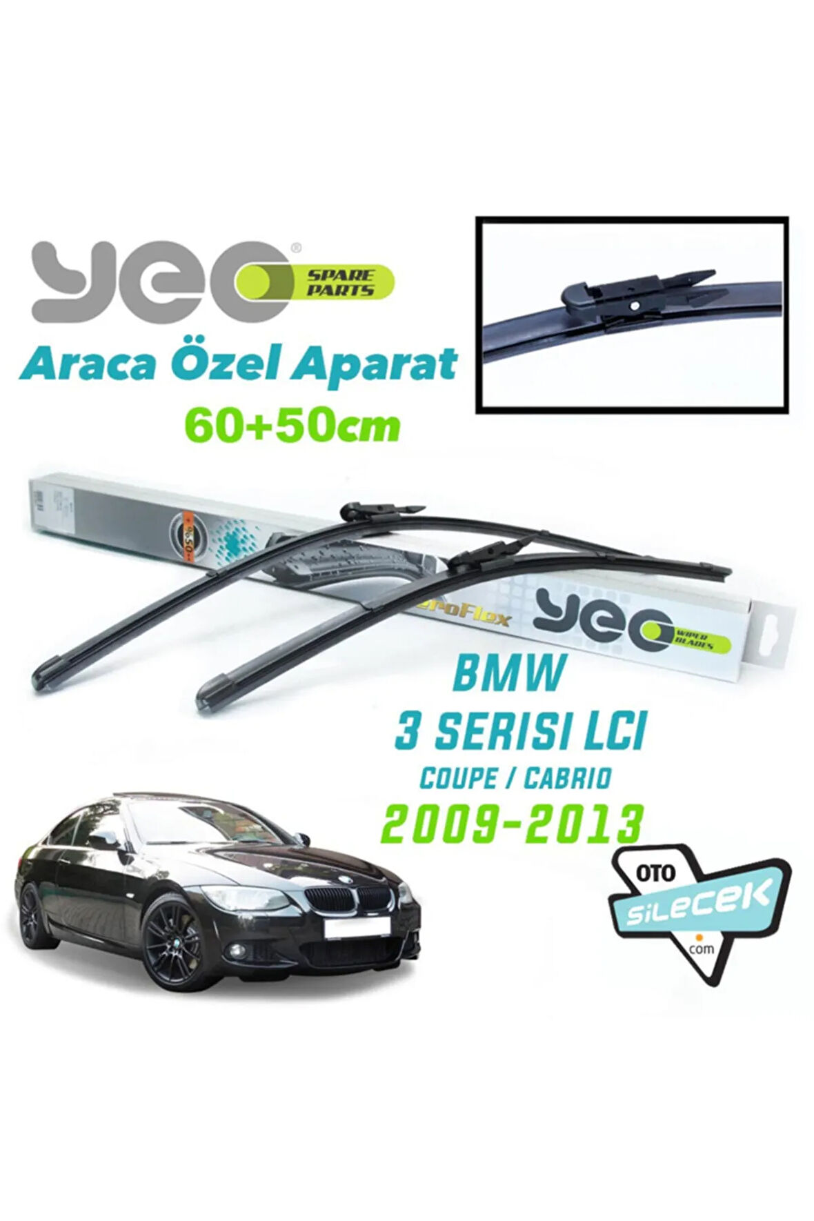 Bmw 3 Serisi Coupe Lcı / Cabrio Lcı Silecek Takımı 2009-20013