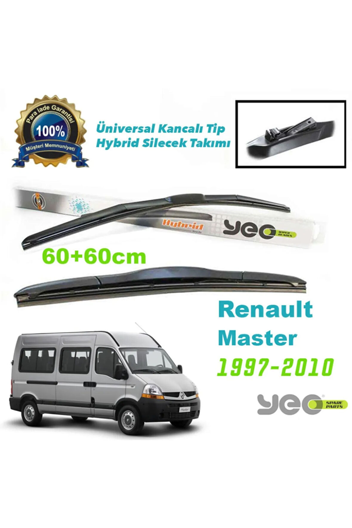 Renault Master Hybrid Silecek Takımı 1997-2010