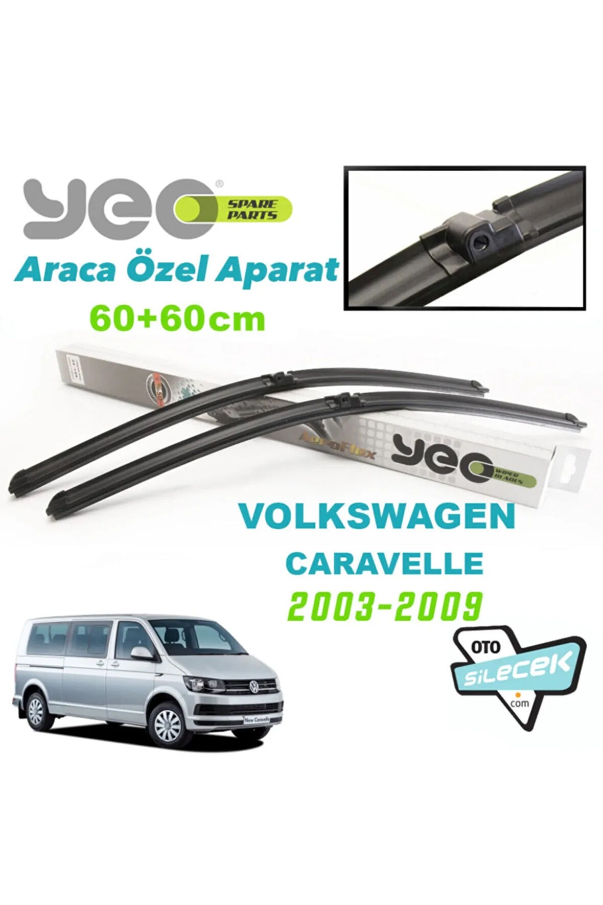 Vw Caravelle Silecek Takımı Aeroflex 2003-2009