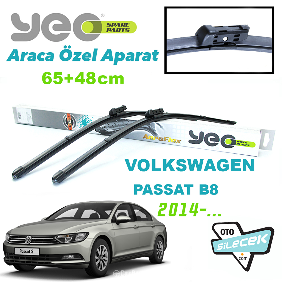 VW Passat B8 Silecek Takımı 2014-...