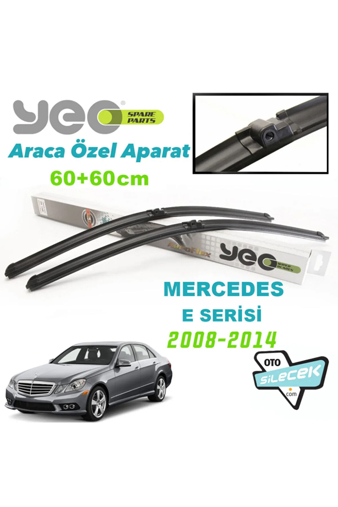 Mercedes E Seri Silecek Takımı Aeroflex 2008-2014