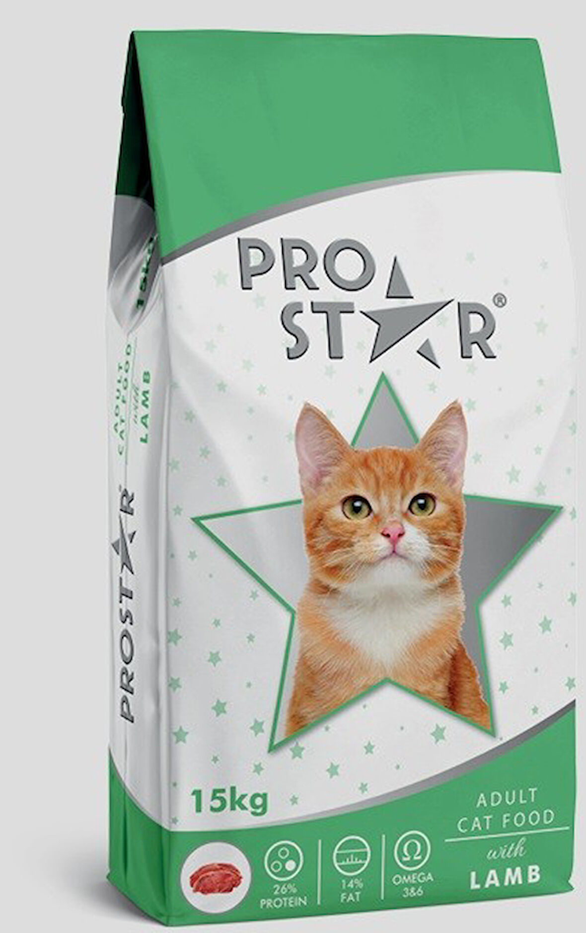 PROSTAR YETİŞKİN KEDİ KURU MAMASI KUZULU