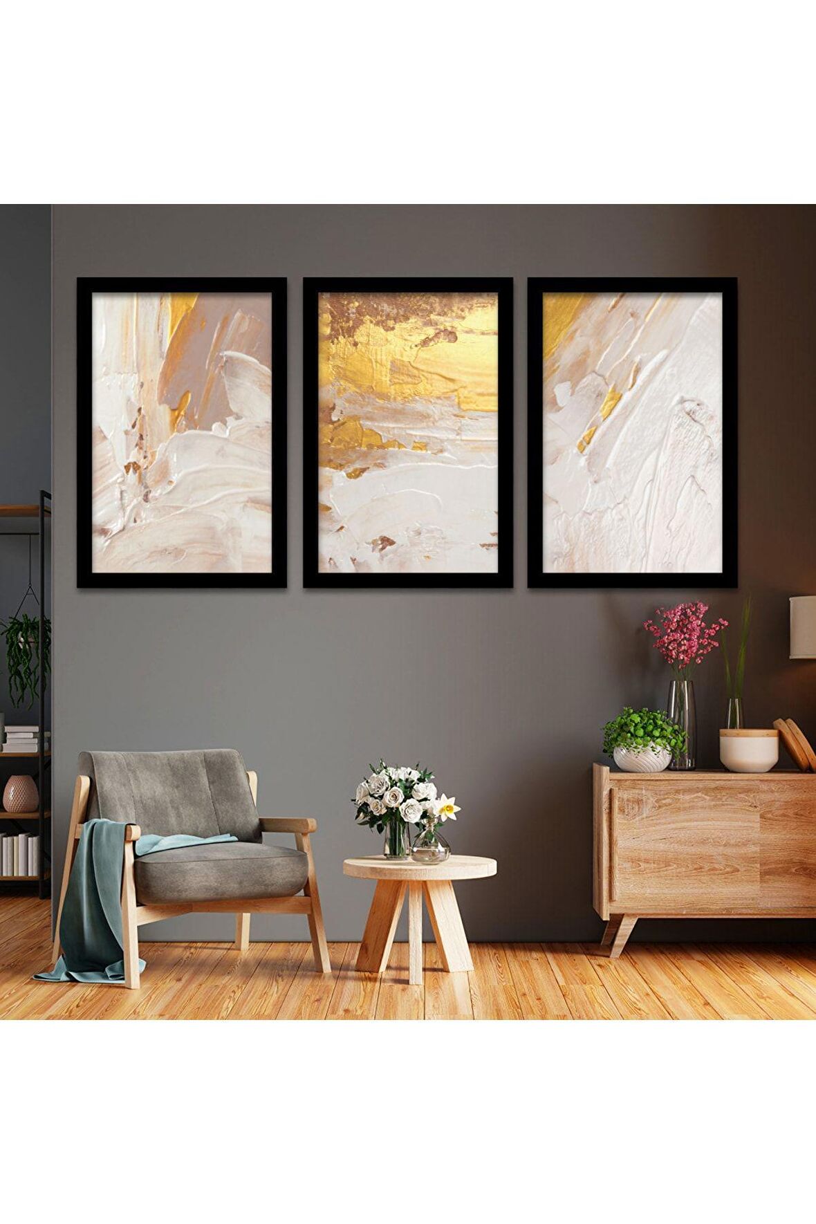 GÜMÜŞ AYNALI PLEKSİ ÇERÇEVELİ JOKER TABLOSU