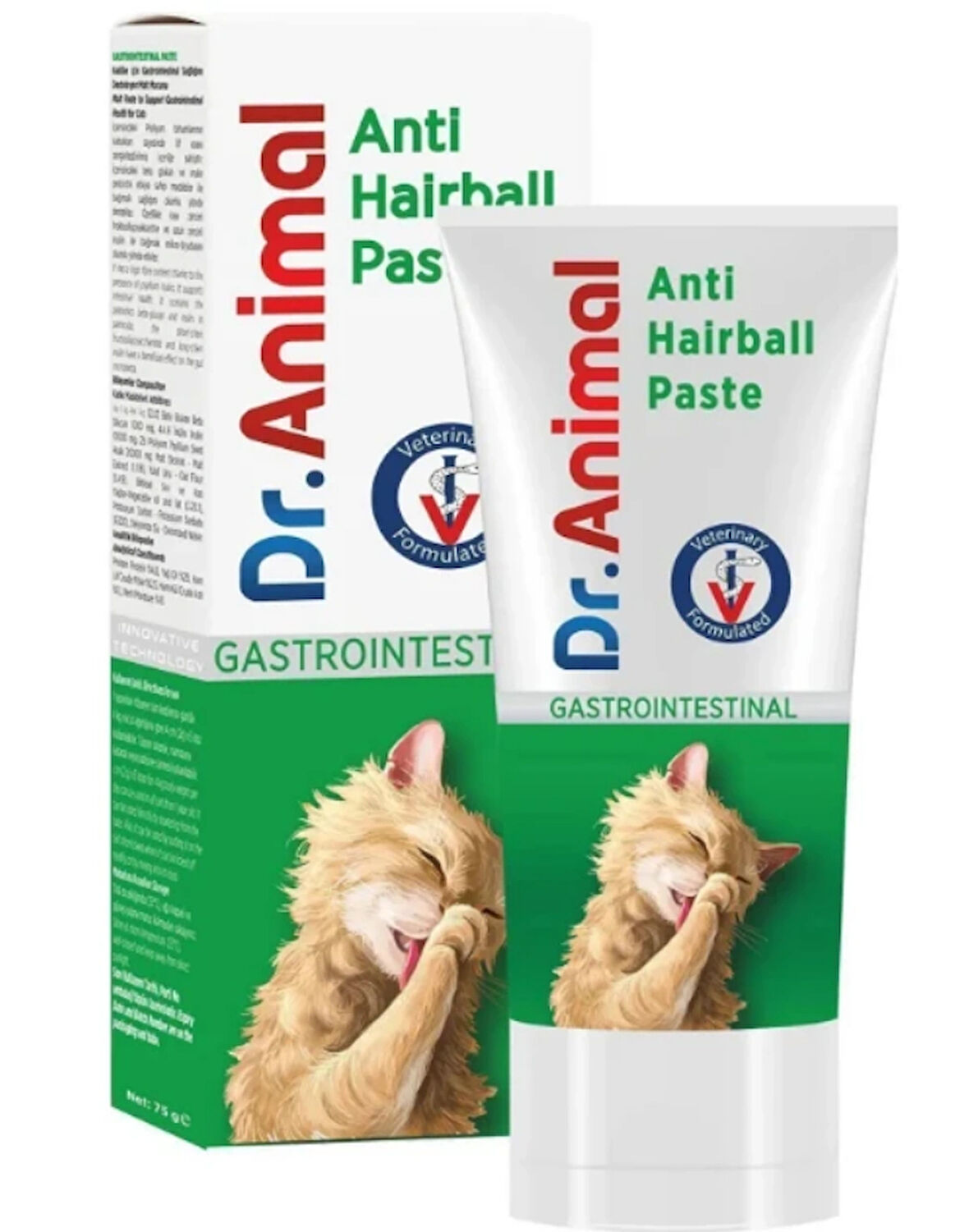 Dr. Animal Anti Hairball Kedi Maltı Gastrointestinal Destek 75 Ml.