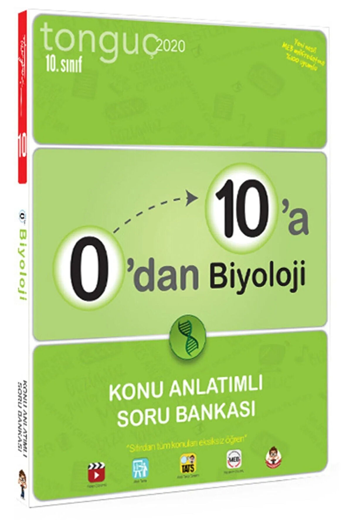 Tonguç 10. Sınıf 0 Dan 10 A Biyoloji Konu Anlatımlı Soru Bankası 2022