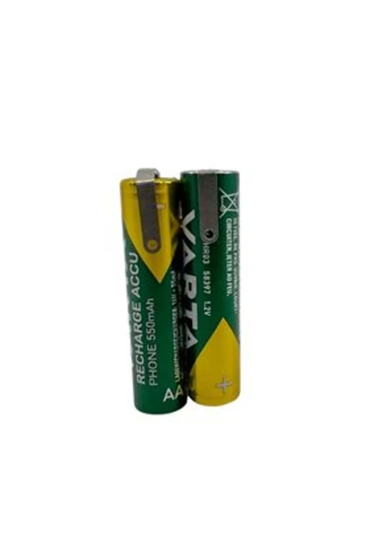 2.4V 550 MAh AAA Traş Makinesi Pili