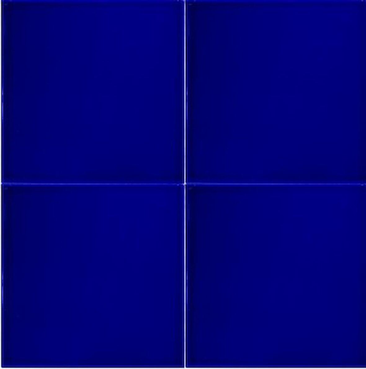 Armada Çini 20x20 Cm Ac 25 Kobalt Mavi Renk Çini Seramik Karo