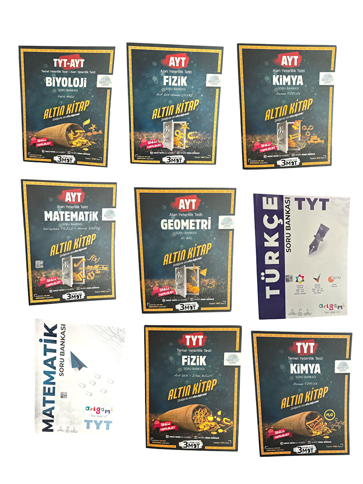 Tammat Tyt-Ayt Sayısal Soru Bankası Seti – 9 Kitap