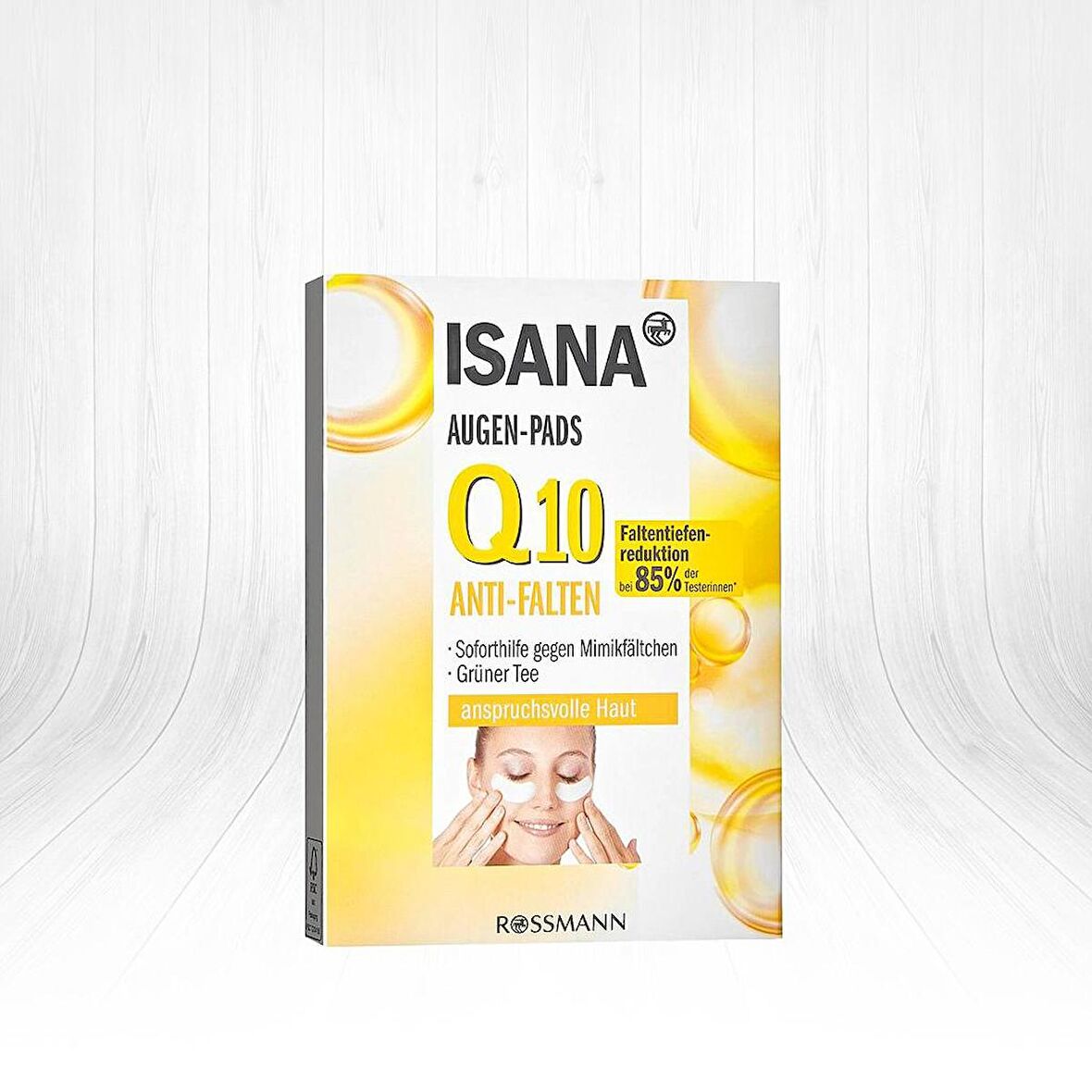 Isana Q10 Kırışıklık Önleyici Göz Altı Pedi 6x2 Adet