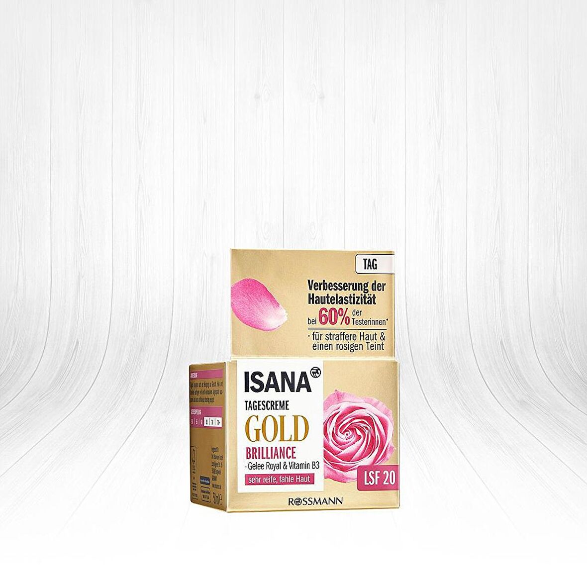 Isana Gold Brilliance Yoğun Bakım Etkili Gündüz Kremi Spf20 50ml