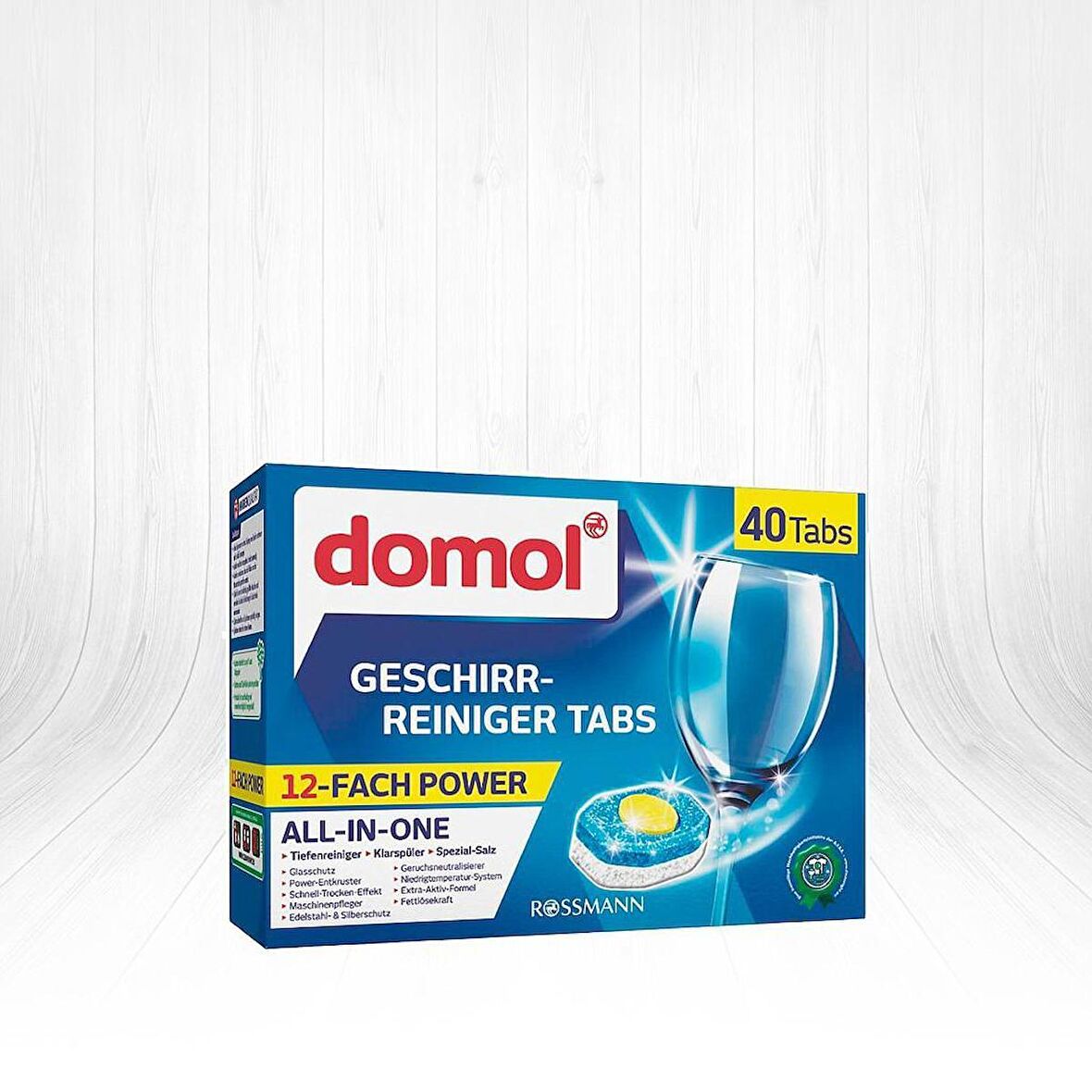 Domol Multi Performans Bulaşık Makinesi Tableti 40 Adet