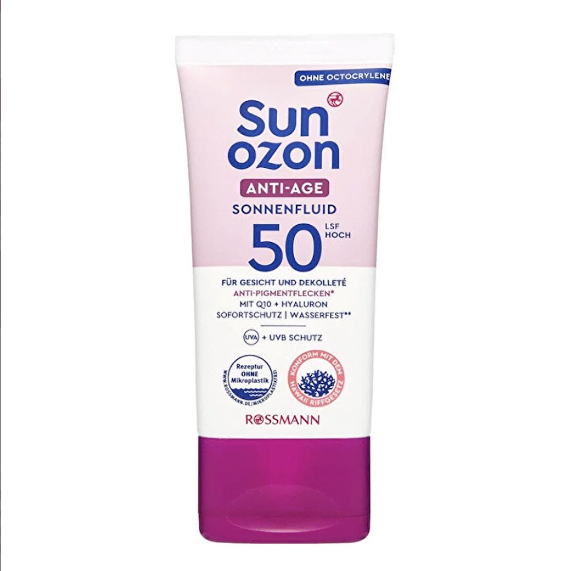 Sunozon Güneş Koruyucu Yüz Kremi Anti-Age 50SPF