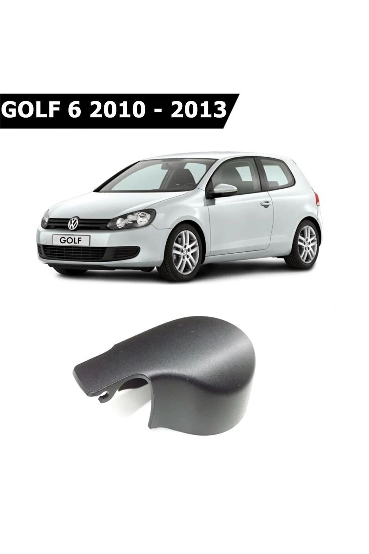 Volkswagen Golf 6 Arka Silecek Kapağı 2010 - 2013 5k6955435