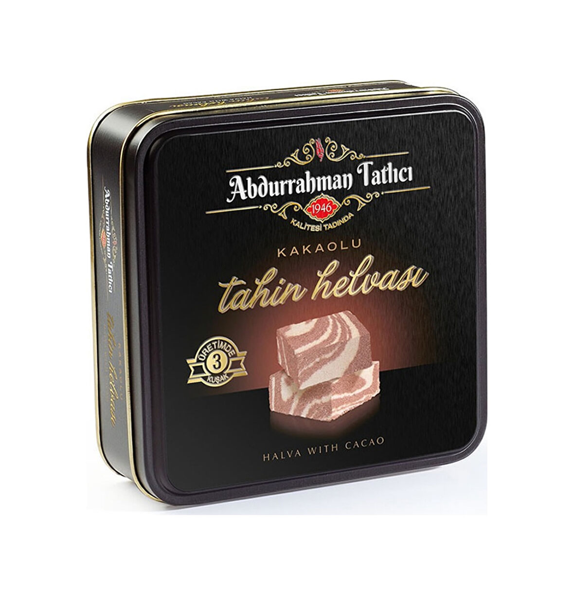 Abdurrahman Tatlıcı Özel Seri Kakaolu Tahin Helvası 1 KG