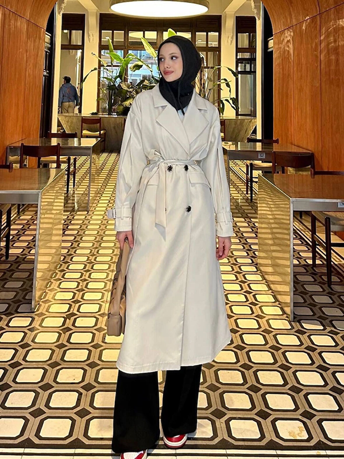 Zulu Kuşak Detay Trençkot TNS-4313