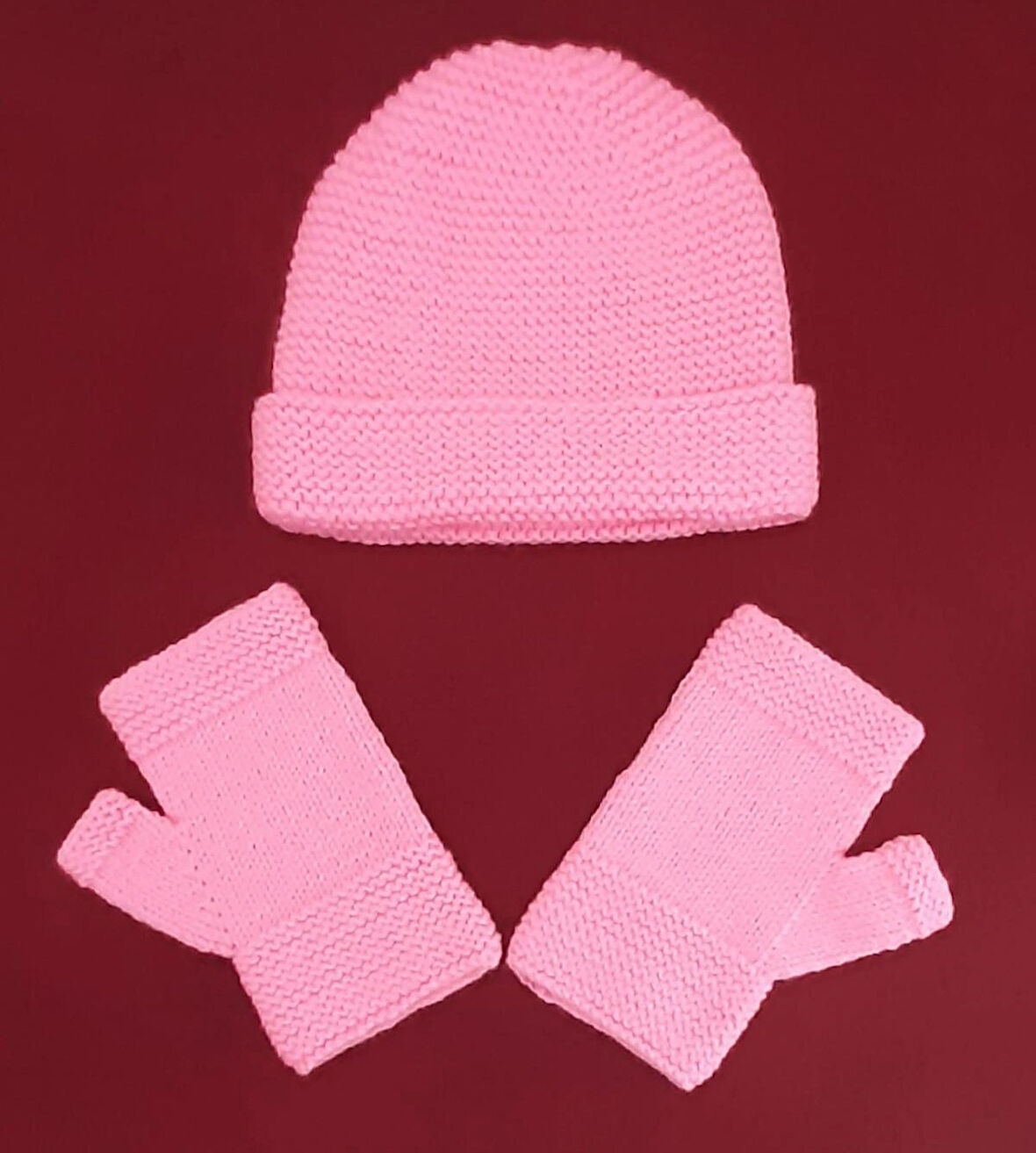 El Örgüsü Eldiven Ve Bere 