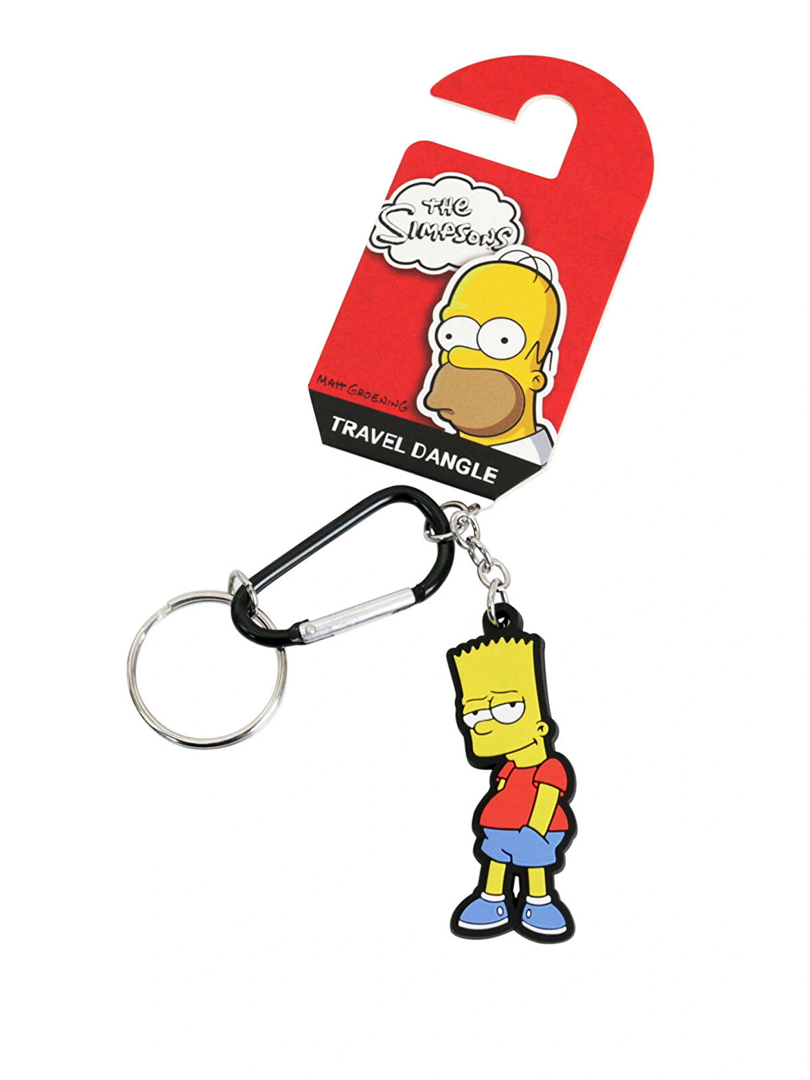 Simpsonlar Bart Simpson Anahtarlık Travel Dangle