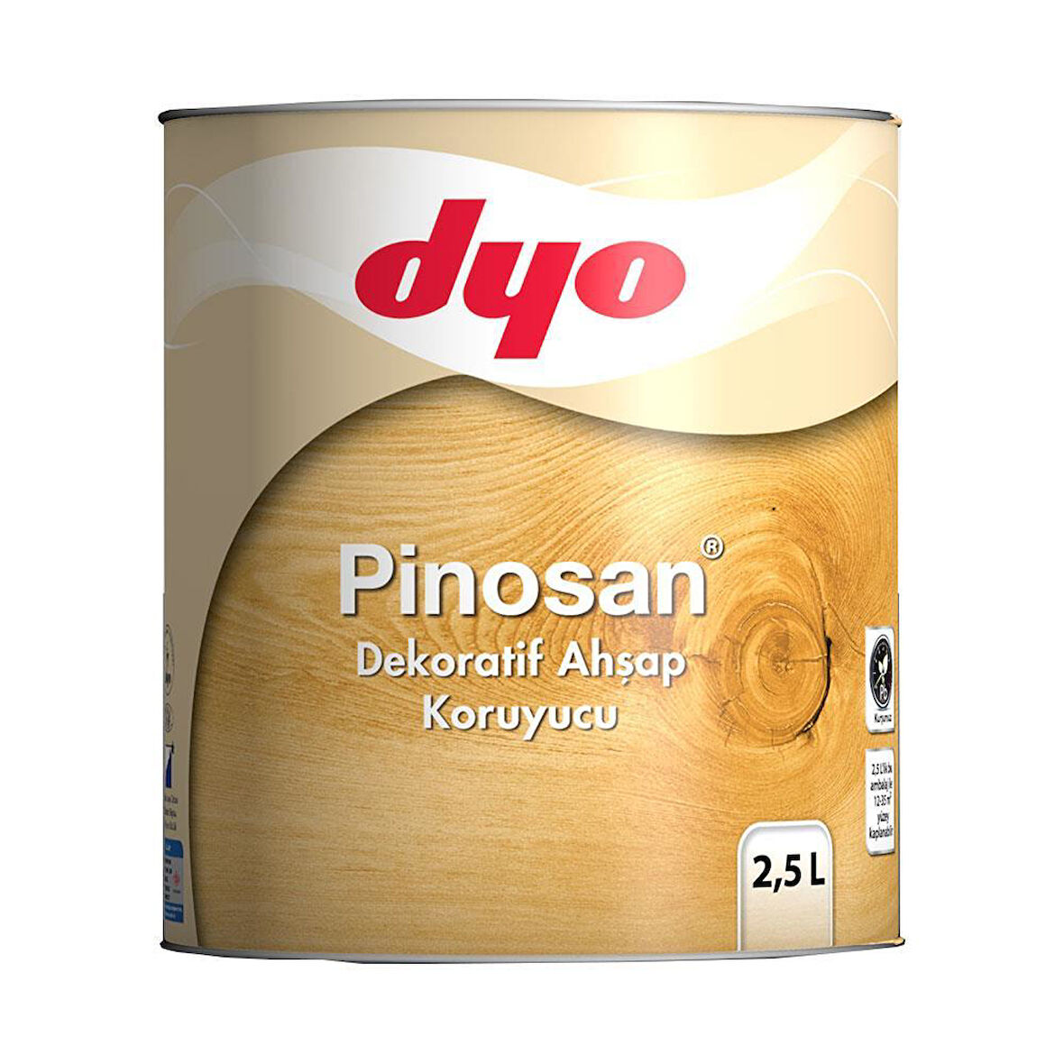 Pinosan Dekoratif Ahşap Kor. 2,5 Lt Şeffaf