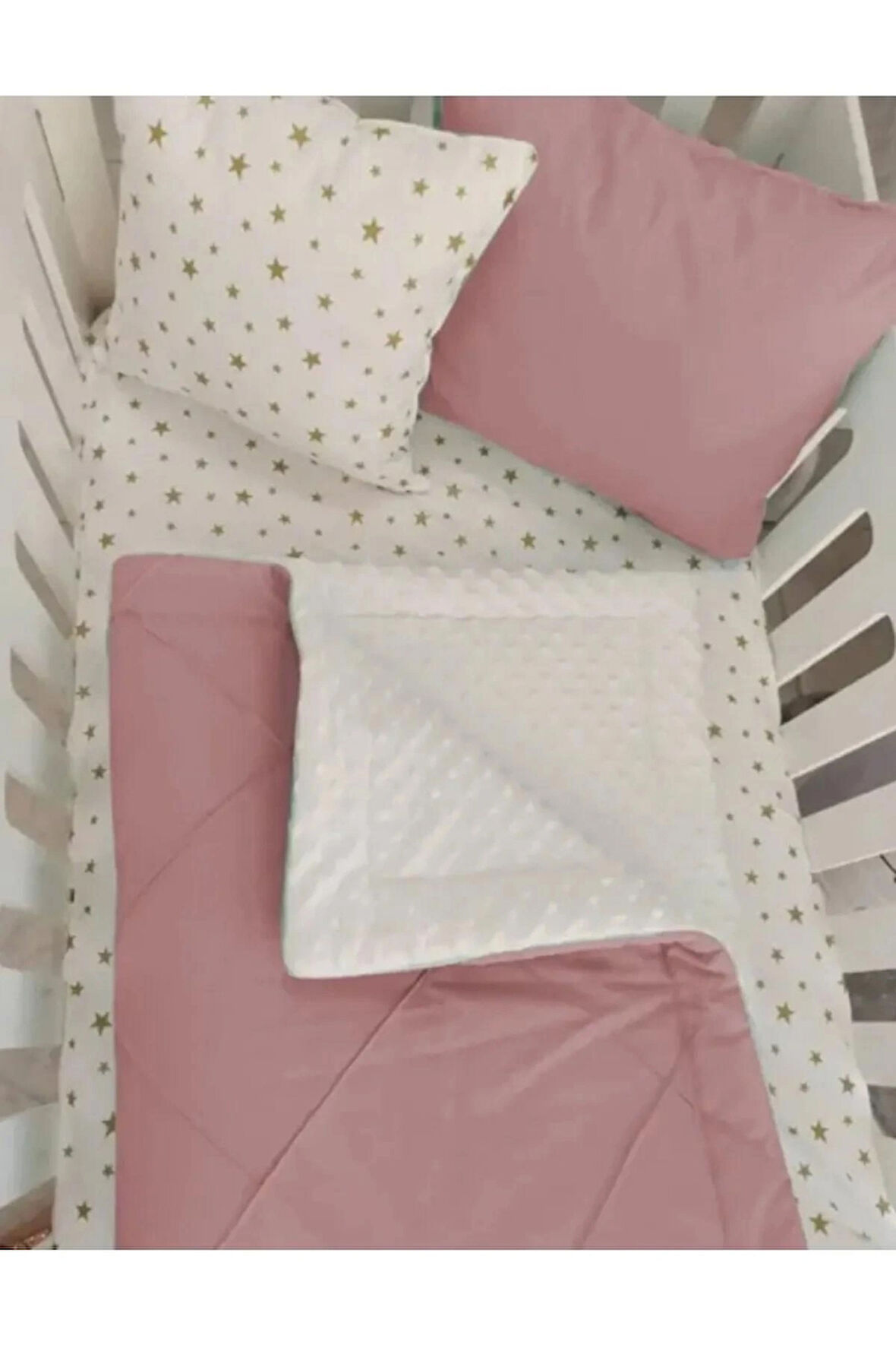 Ege Home 4 parça yorganli bebek uyku seti 