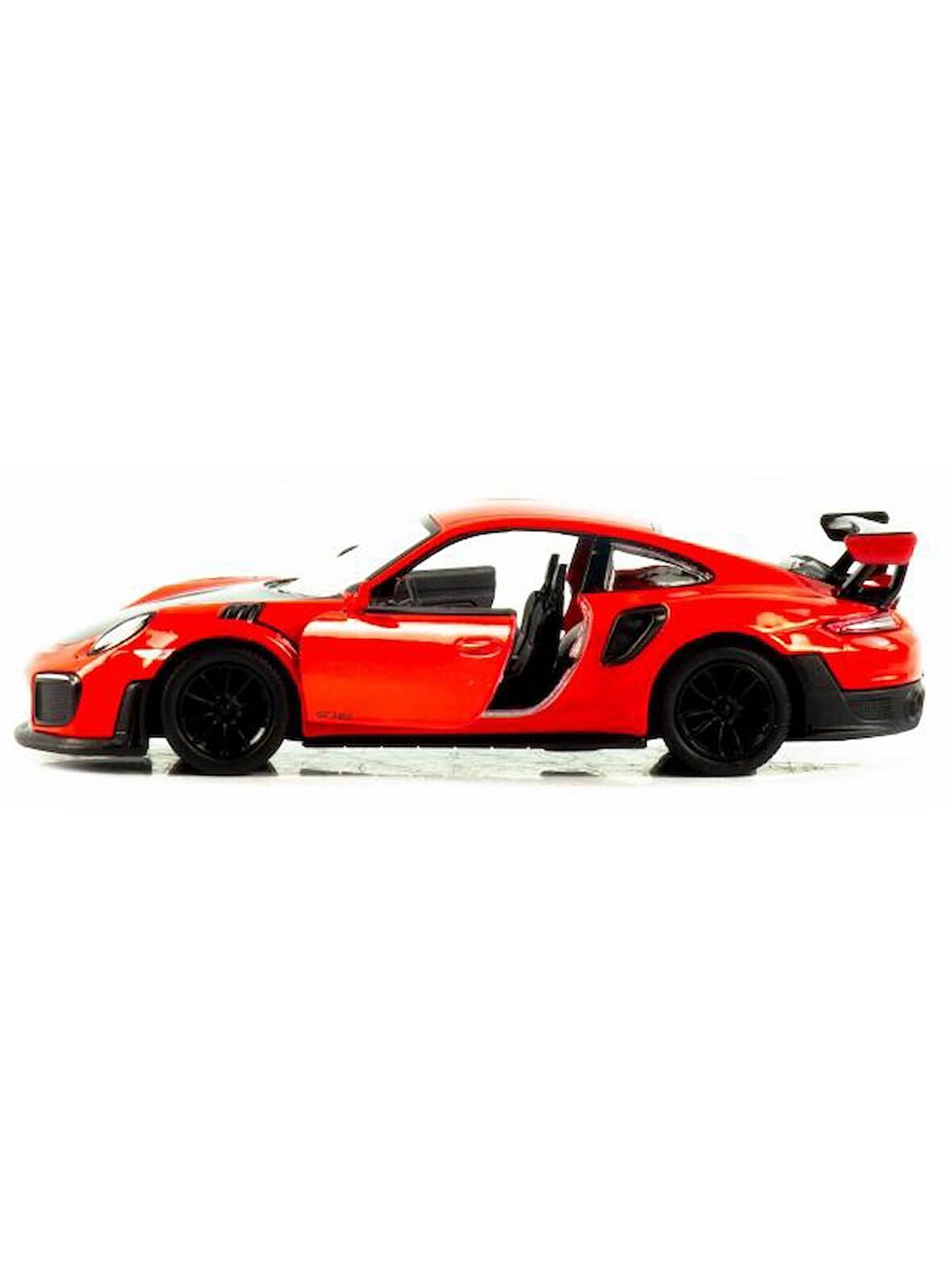 Kinsmart Porsche GT2 Rs Diecast Çek Bırak Metal Araba 1:34 Ölçek