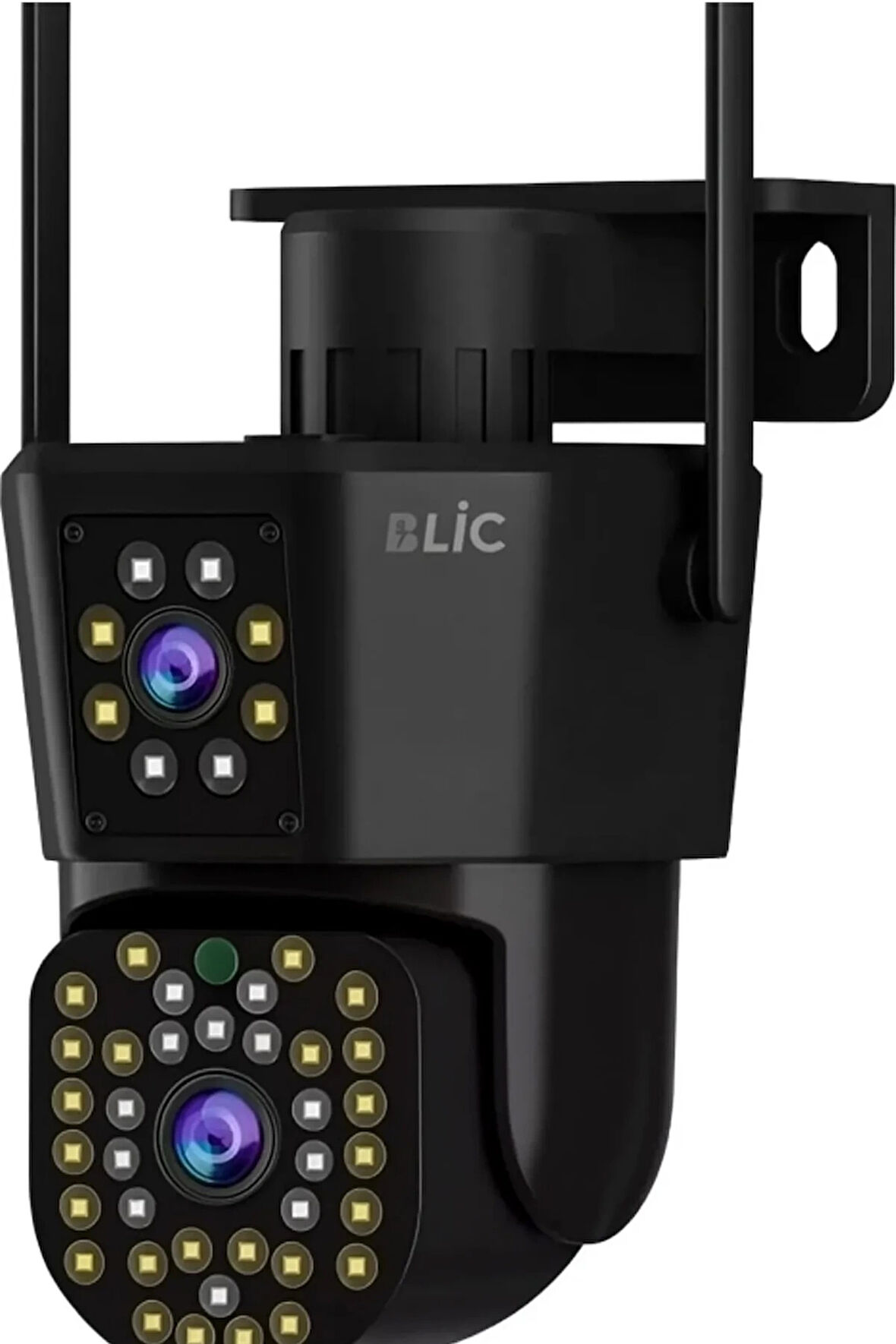 Ip Kamera 2+2 Mp 4mp 1080p Ultra Hd Hareketli Sensör Dış Ortam Ip Kamera Speed Dome Akıllı Ip Çift Kamera